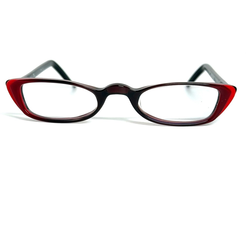 Xavier Pauchard Eyeglasses Frames Burgundy Red Cat Eye France 1406